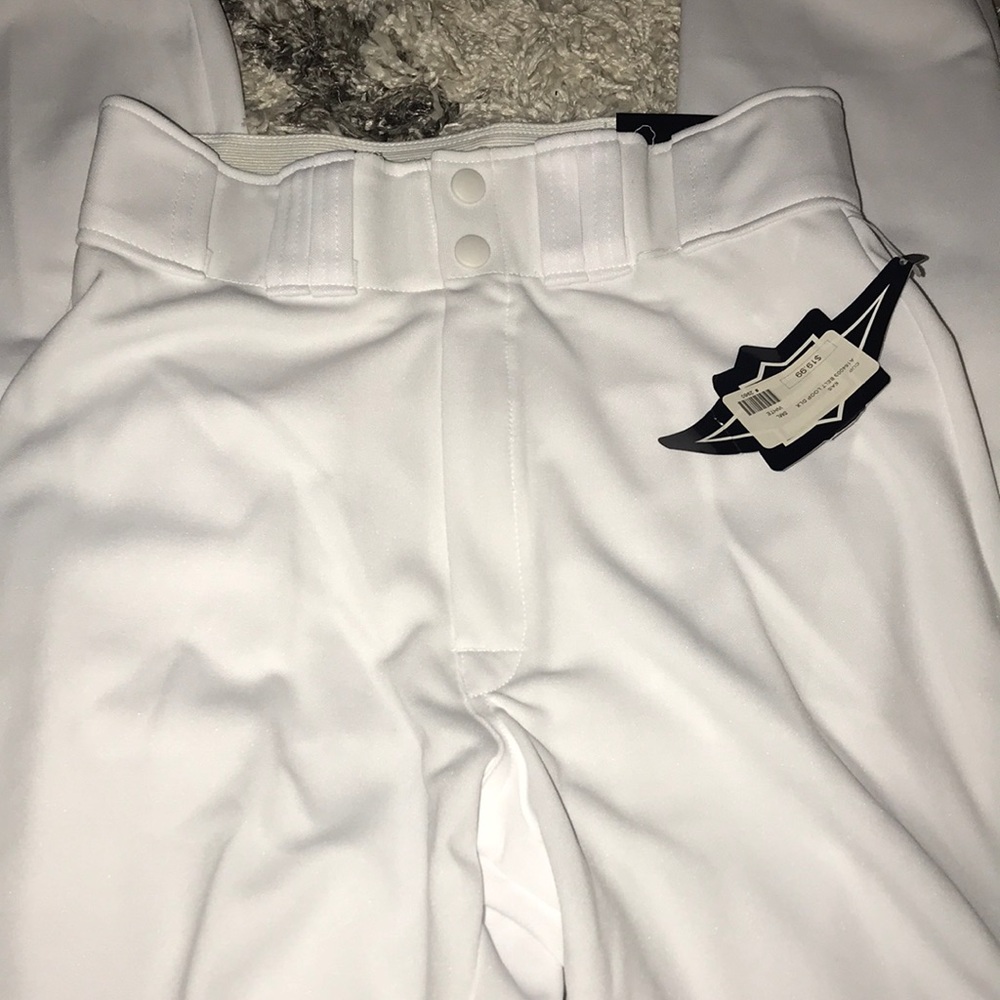 New White Mens baseball pants